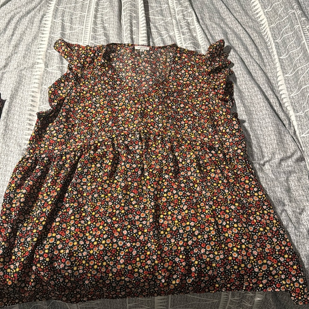 Flower Tunic Top